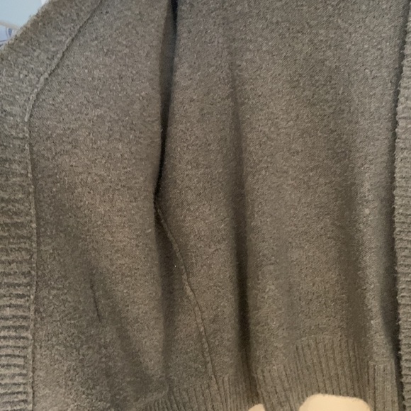 Gray Zara Knit Oversized Cardigan Size M - Picture 5 of 6